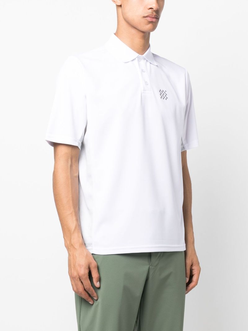 White the Course Performance Polo