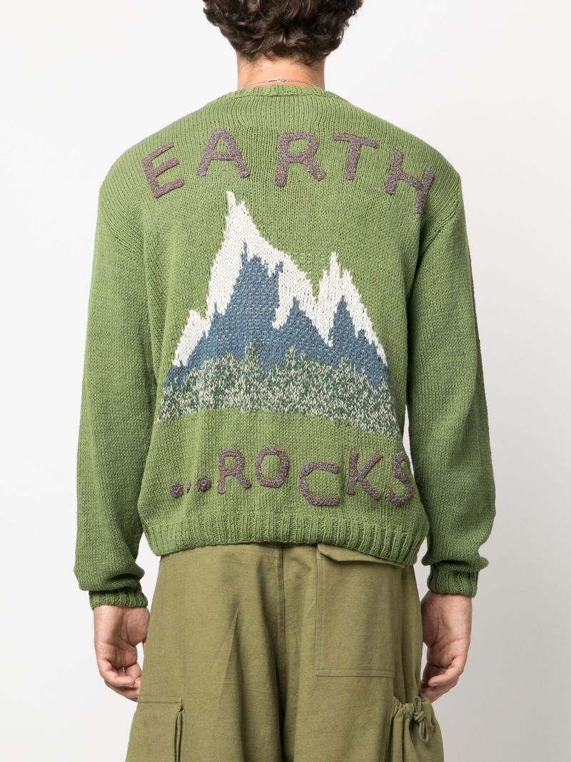 Green Twinsun Organic Cotton Cardigan