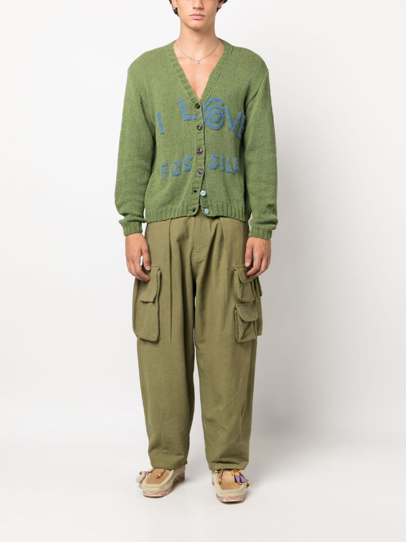 Green Twinsun Organic Cotton Cardigan
