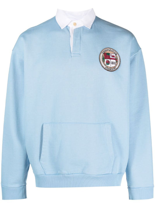 X Browns Emblem Logo Rugby Shirt