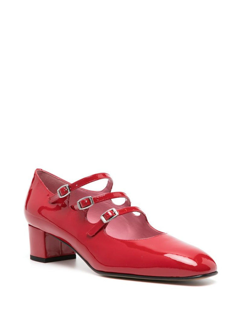 Red Kina 40 Patent-leather Pumps