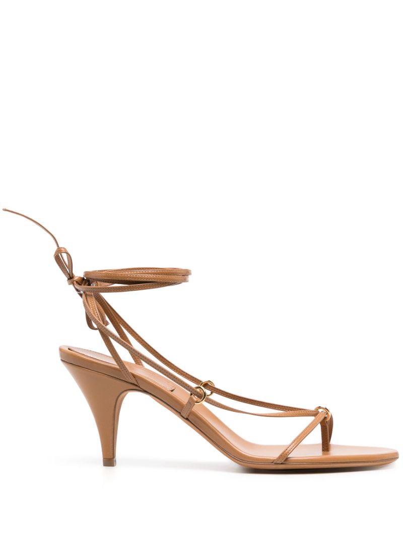 The Marion 75mm Leather Sandals