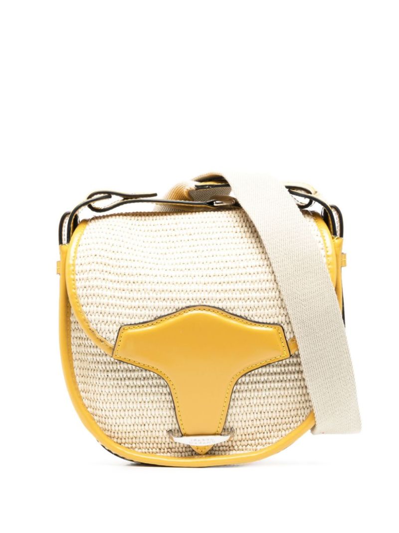 Neutral Botsy Raffia Cross Body Bag