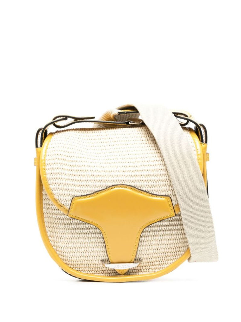 Neutral Botsy Raffia Cross Body Bag