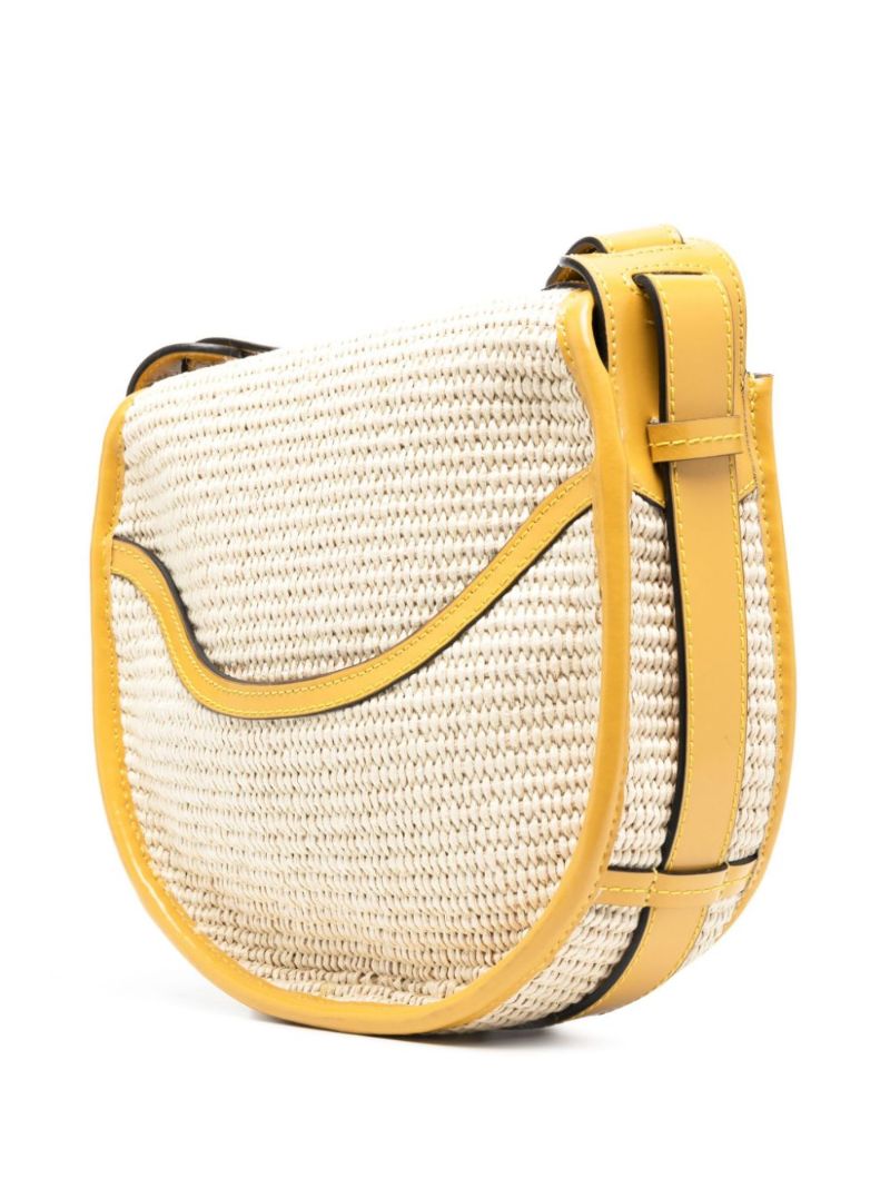 Neutral Botsy Raffia Cross Body Bag