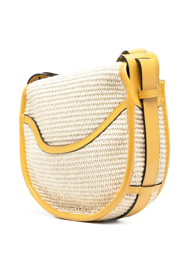 Neutral Botsy Raffia Cross Body Bag