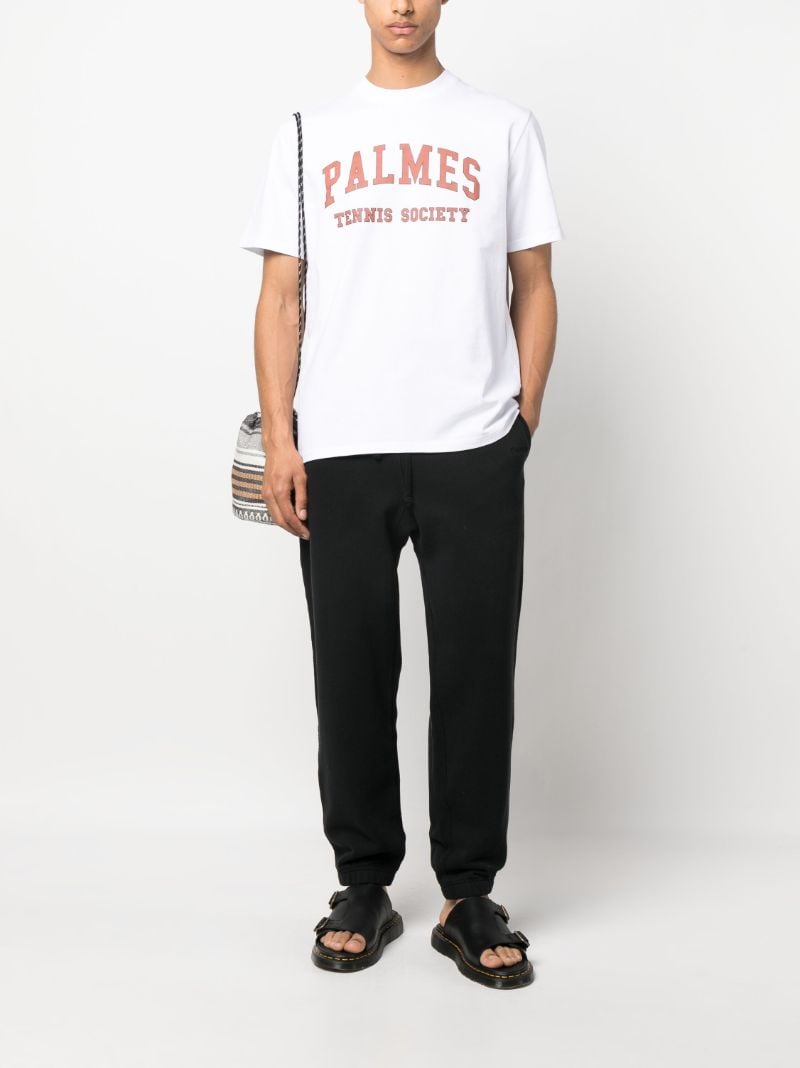 Black Gabor Logo Track Pants