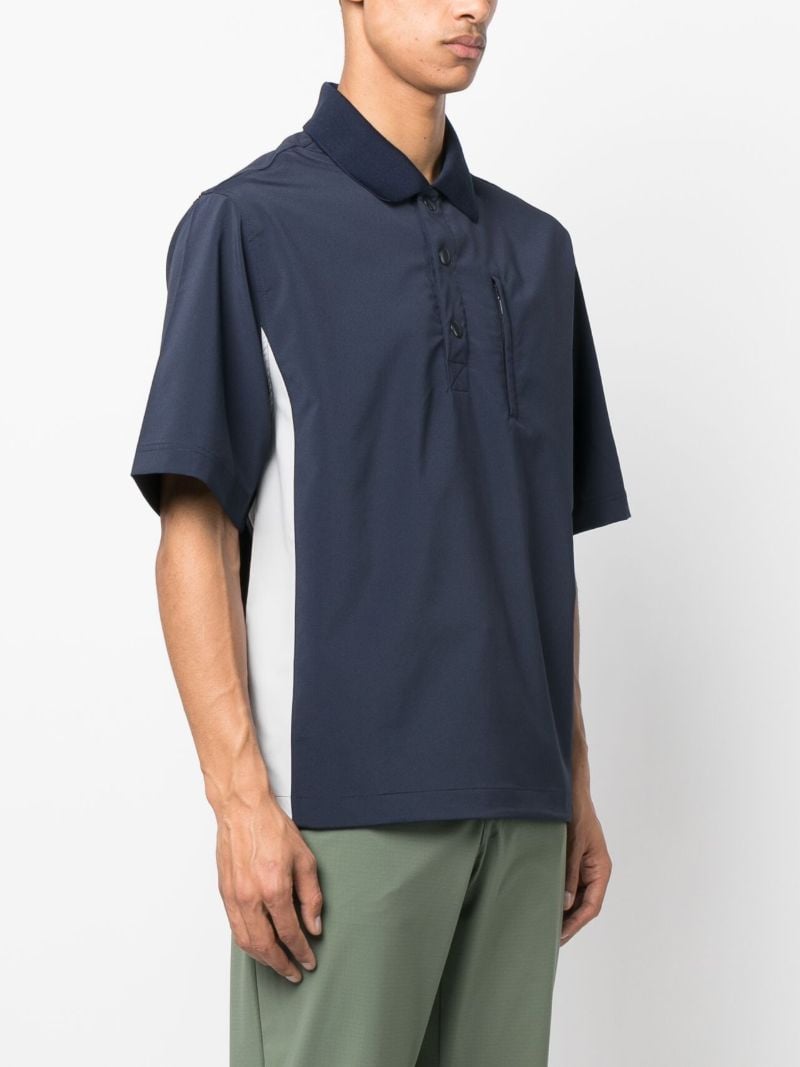 Blue Frontier Shooter Polo Shirt