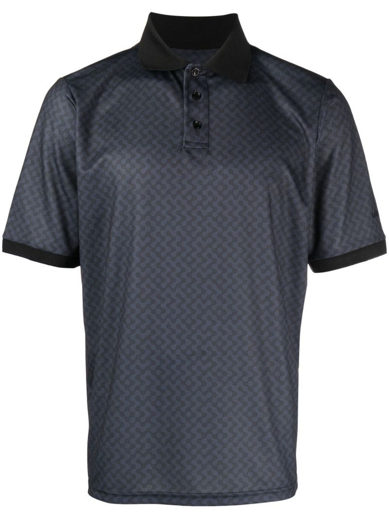 Blue Eighteenth Course Polo Shirt