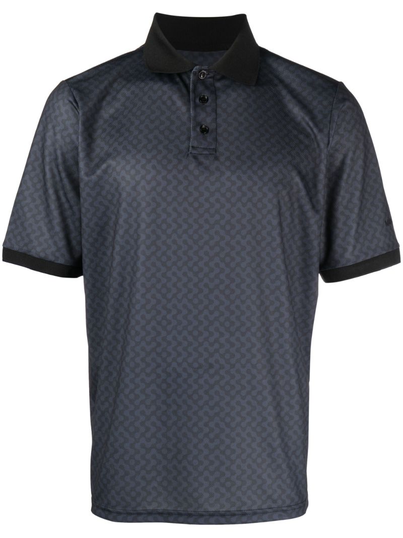 Blue Eighteenth Course Polo Shirt