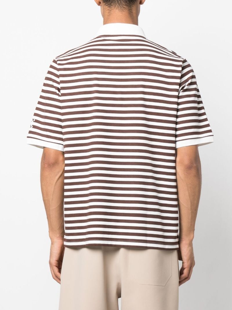 Brown G.o.a.t. PiquÃ_x0083_Â© Polo Shirt