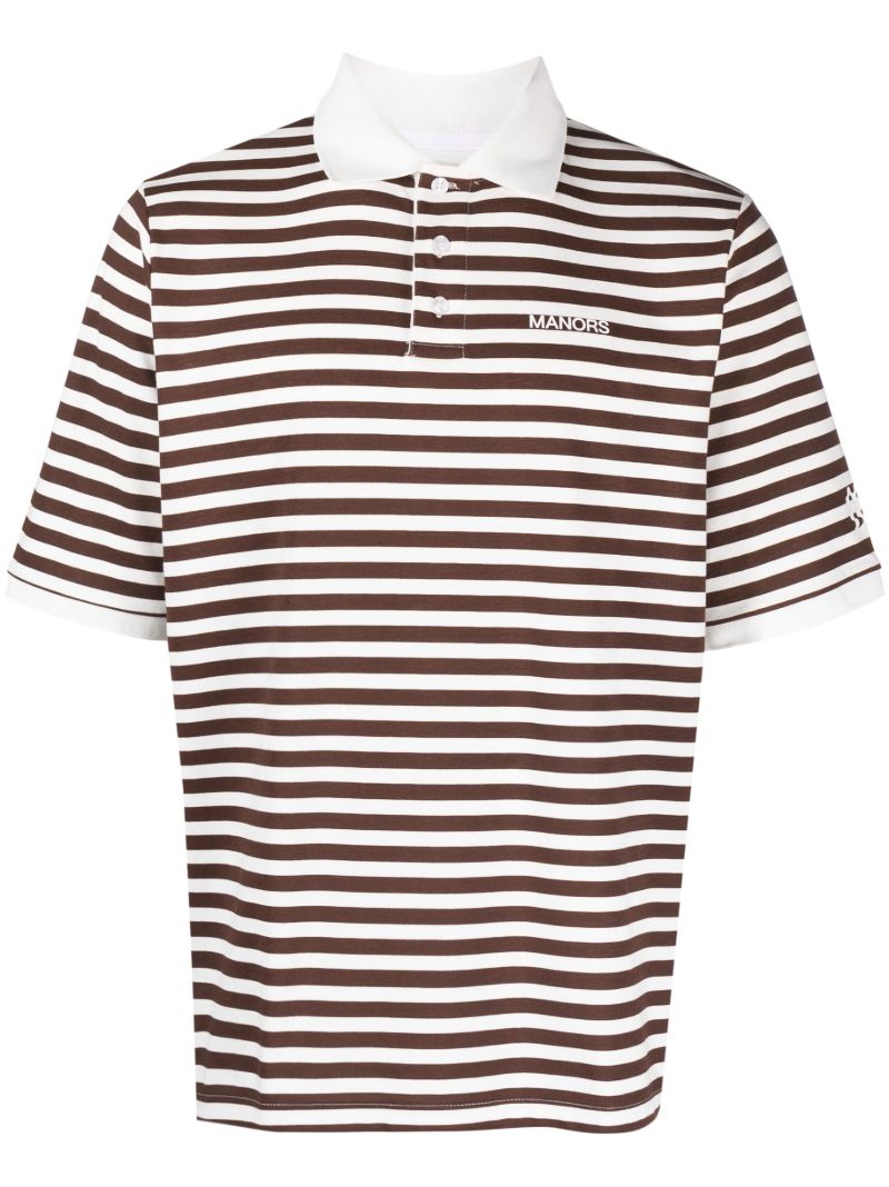 Brown G.o.a.t. PiquÃ_x0083_Â© Polo Shirt