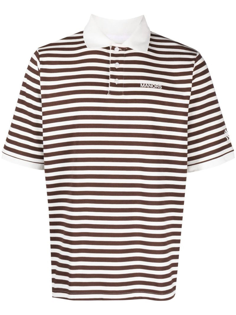 Brown G.o.a.t. PiquÃ_x0083_Â© Polo Shirt