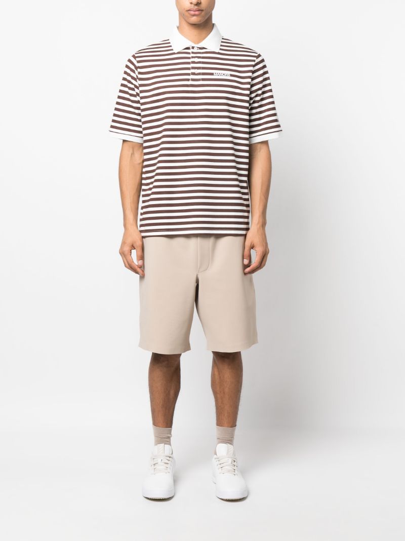 Brown G.o.a.t. PiquÃ_x0083_Â© Polo Shirt