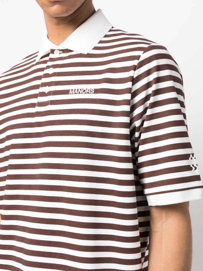 Brown G.o.a.t. PiquÃ_x0083_Â© Polo Shirt