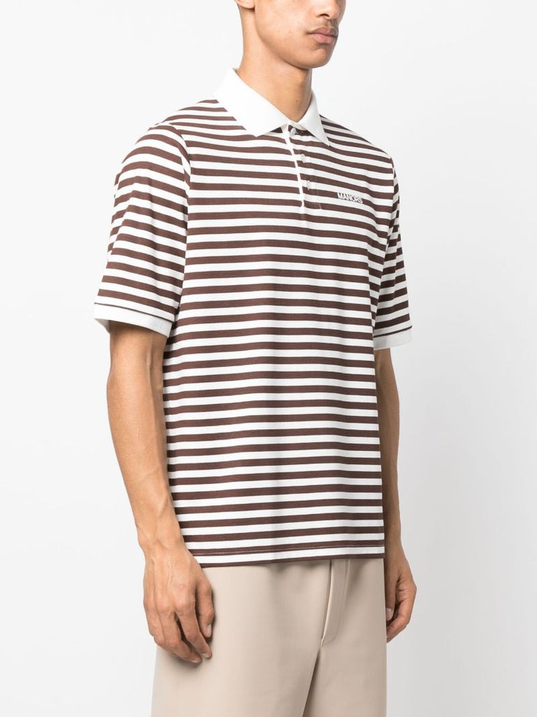 Brown G.o.a.t. PiquÃ_x0083_Â© Polo Shirt