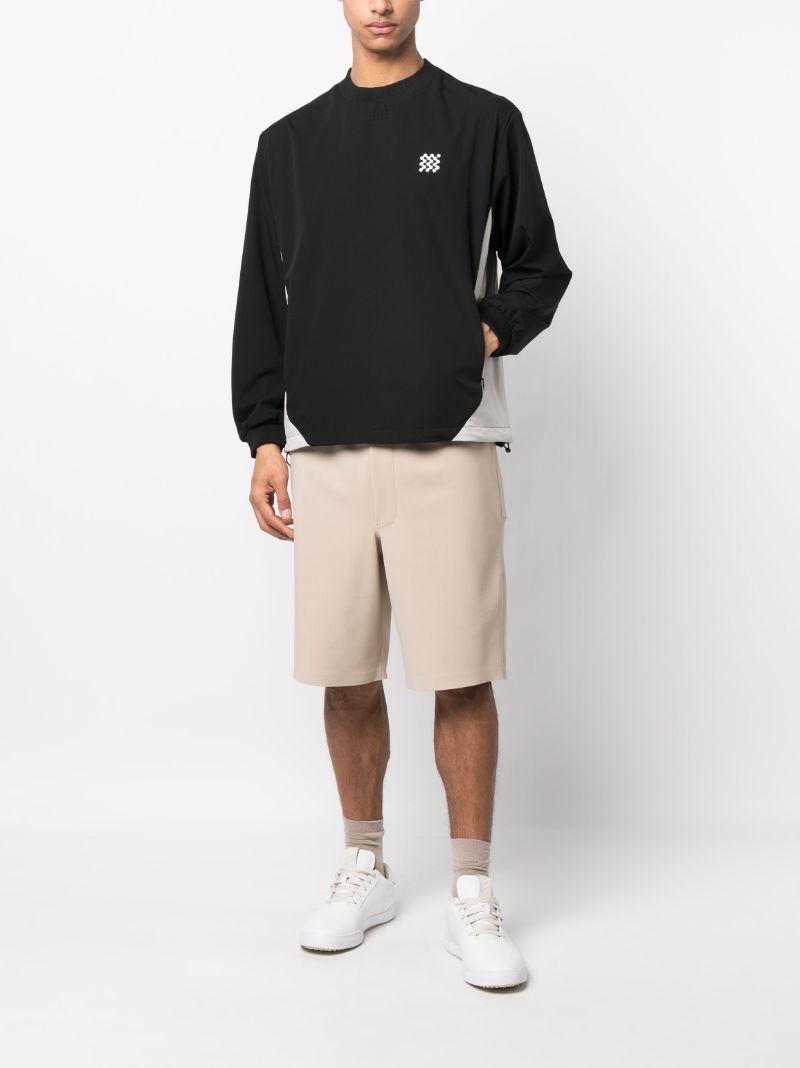 Black Gailes Logo Windbreaker