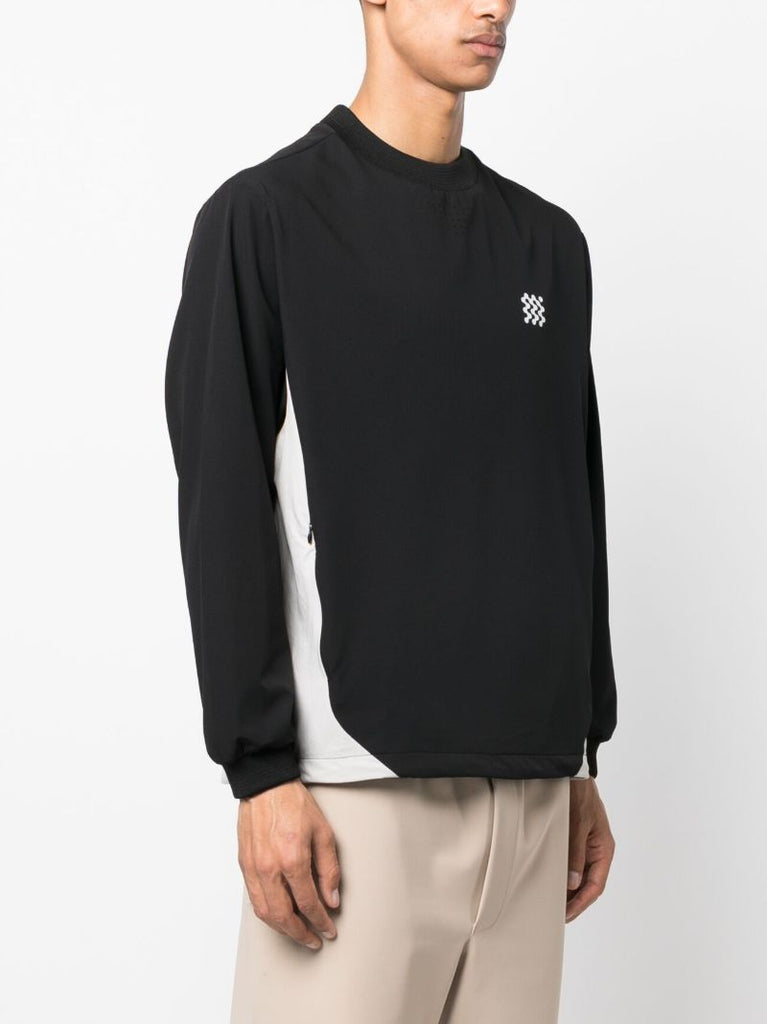 Black Gailes Logo Windbreaker