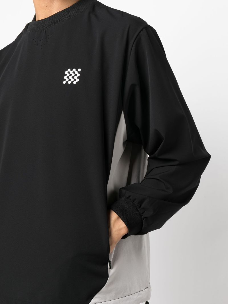 Black Gailes Logo Windbreaker