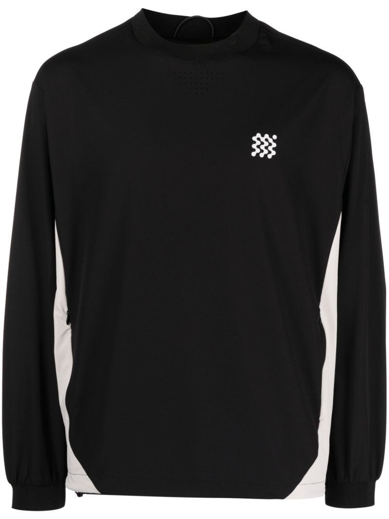Black Gailes Logo Windbreaker