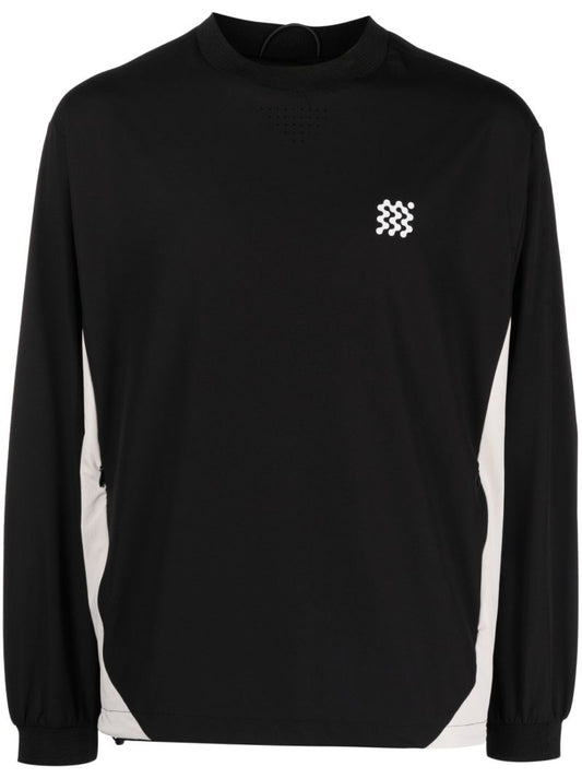 Black Gailes Logo Windbreaker