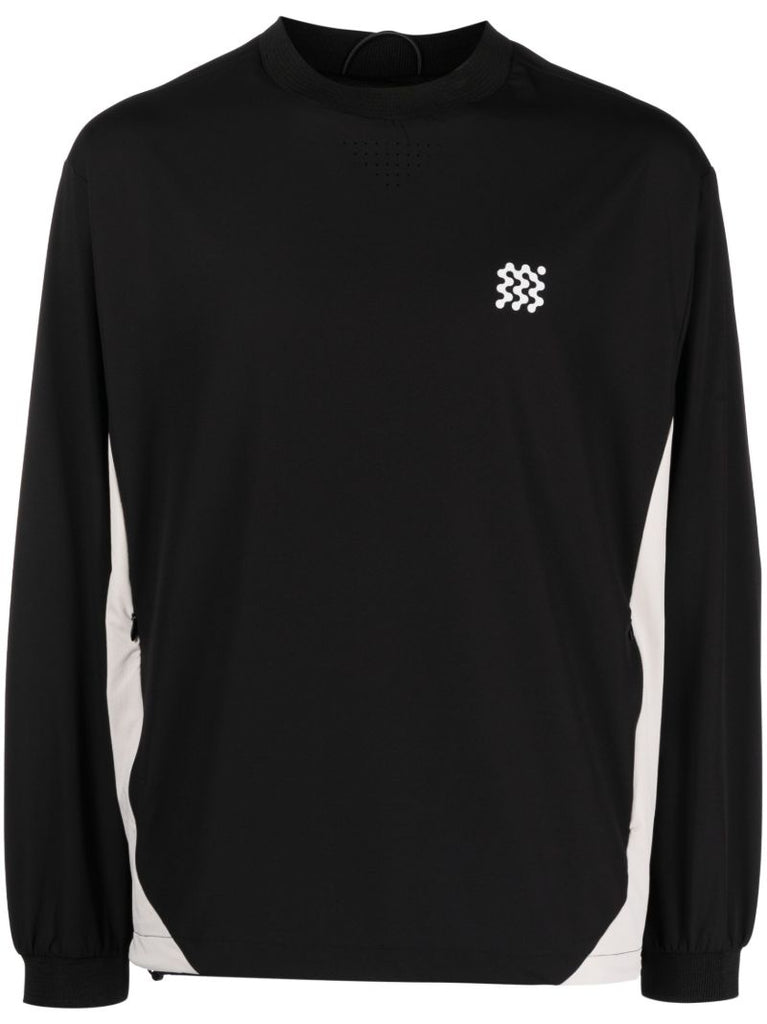 Black Gailes Logo Windbreaker