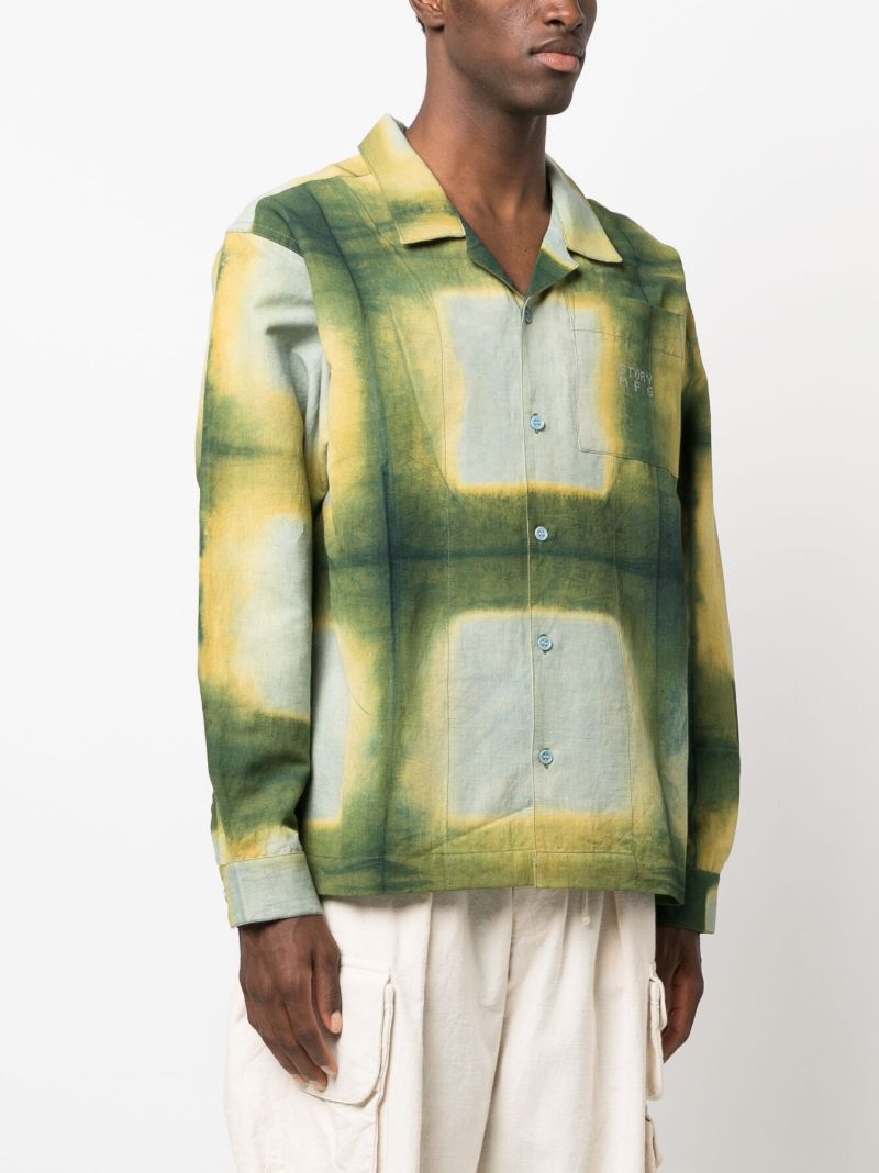 Green Greetings Tie-dye Shirt