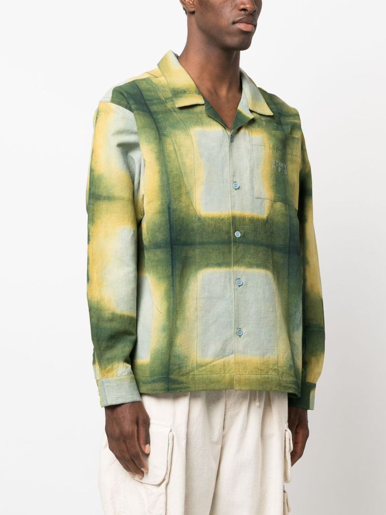 Green Greetings Tie-dye Shirt