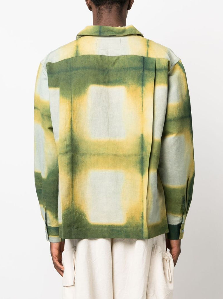 Green Greetings Tie-dye Shirt