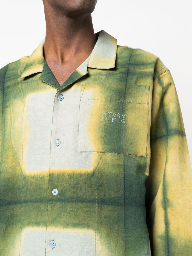 Green Greetings Tie-dye Shirt