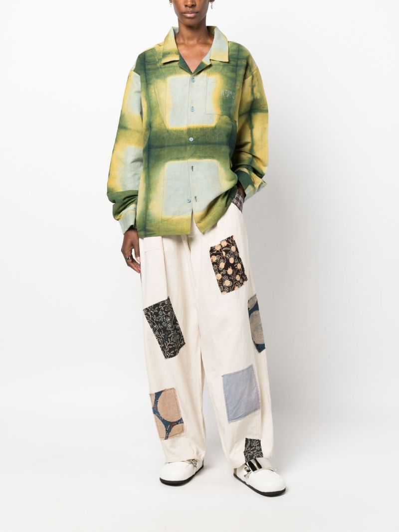 Green Greetings Tie-dye Shirt