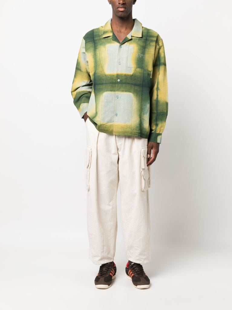 Green Greetings Tie-dye Shirt