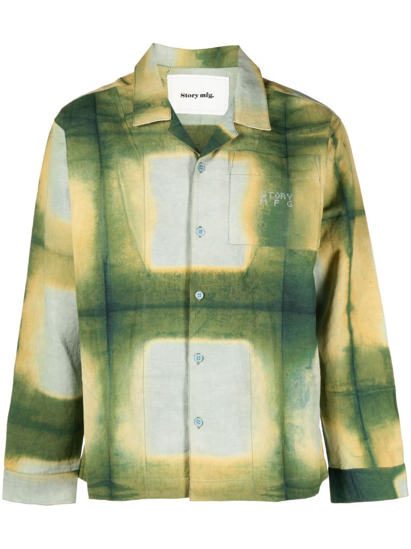 Green Greetings Tie-dye Shirt