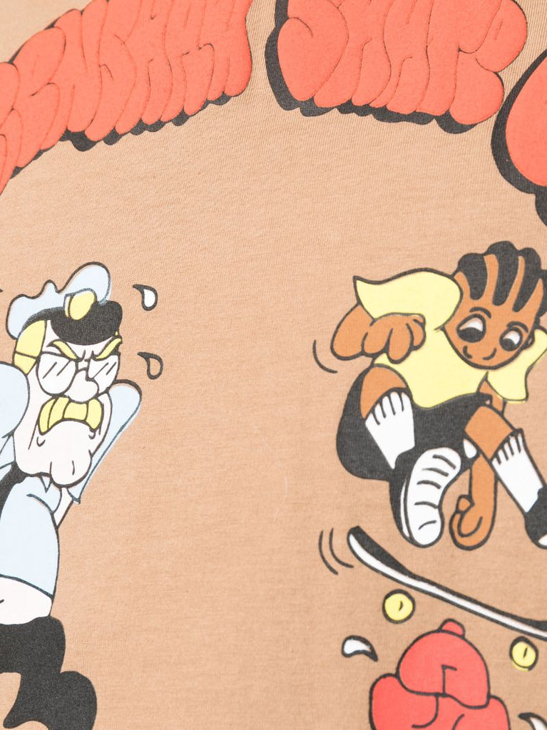 X Browns Cop Vs Kid T-shirt