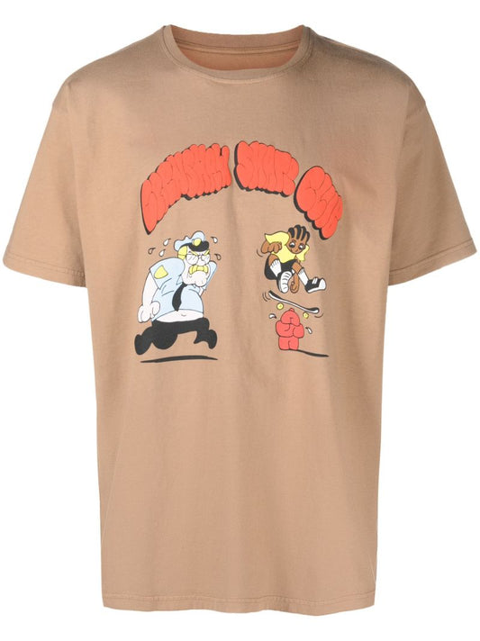 X Browns Cop Vs Kid T-shirt