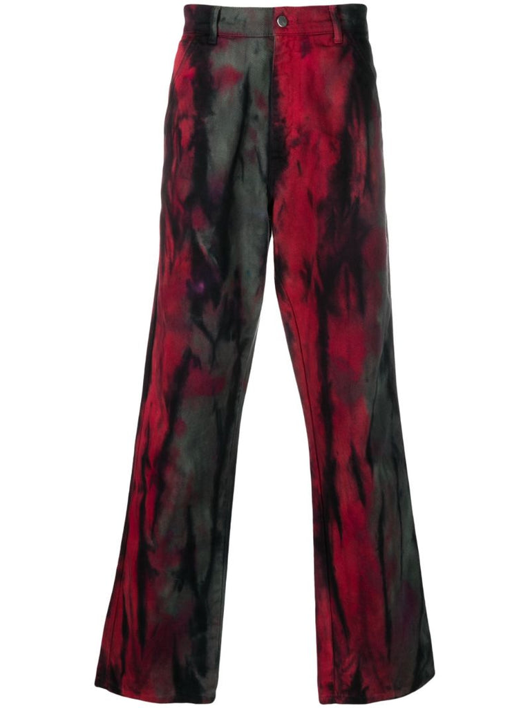 X Browns Dyed Work Trousers