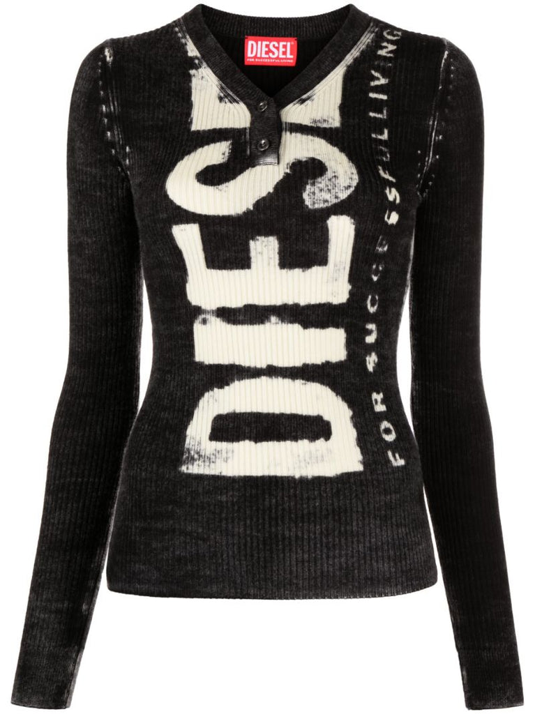 Black M-arita Logo-print Sweater
