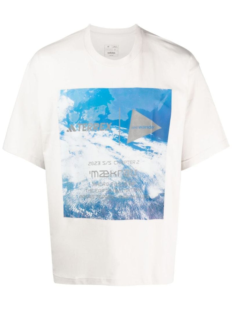 X and Wander Neutral Terrex Graphic Print T-shirt