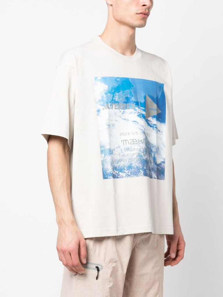 X and Wander Neutral Terrex Graphic Print T-shirt