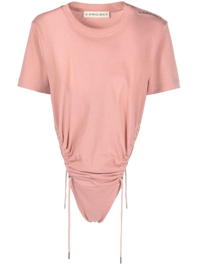 Pink T-shirt Bodysuit