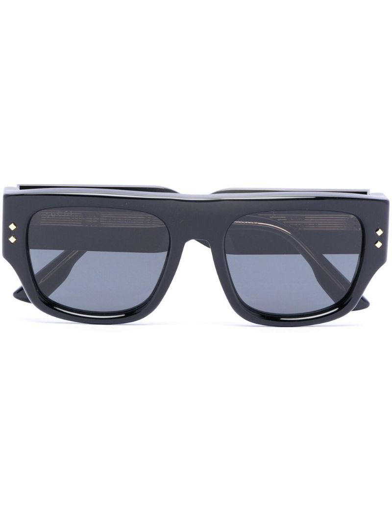 Black Gg1262s Square Frame Sunglasses