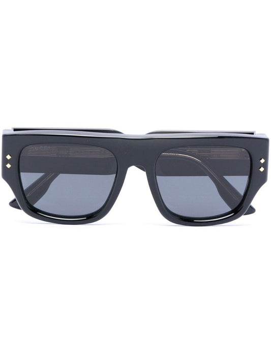 Black Gg1262s Square Frame Sunglasses