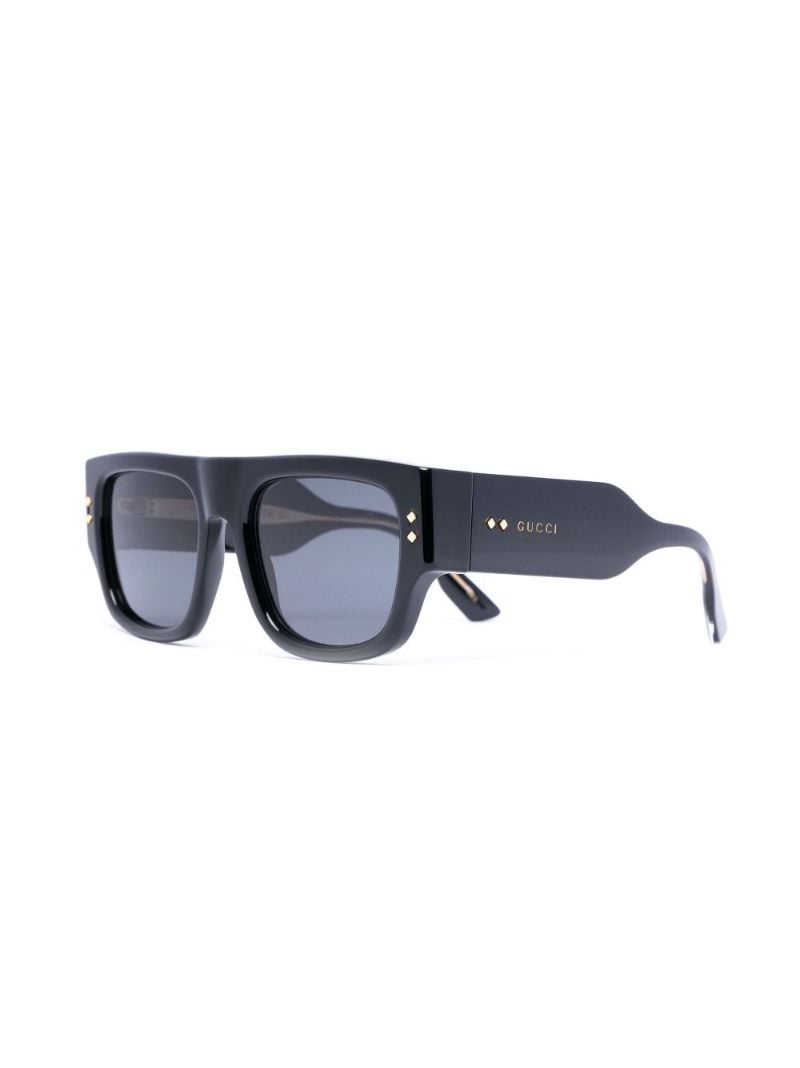 Black Gg1262s Square Frame Sunglasses