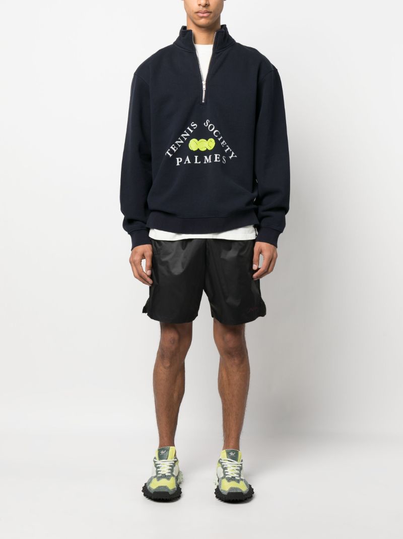 Black Middles Track Shorts