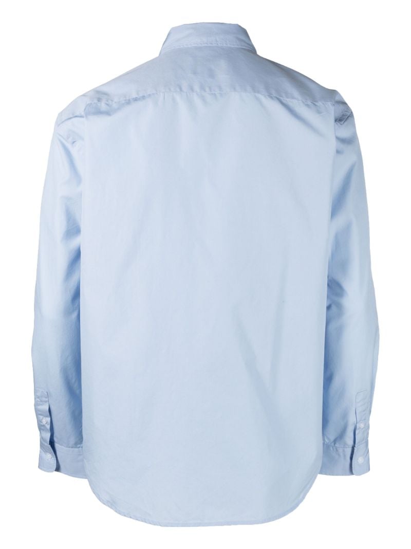 Blue Daryl Cotton Shirt