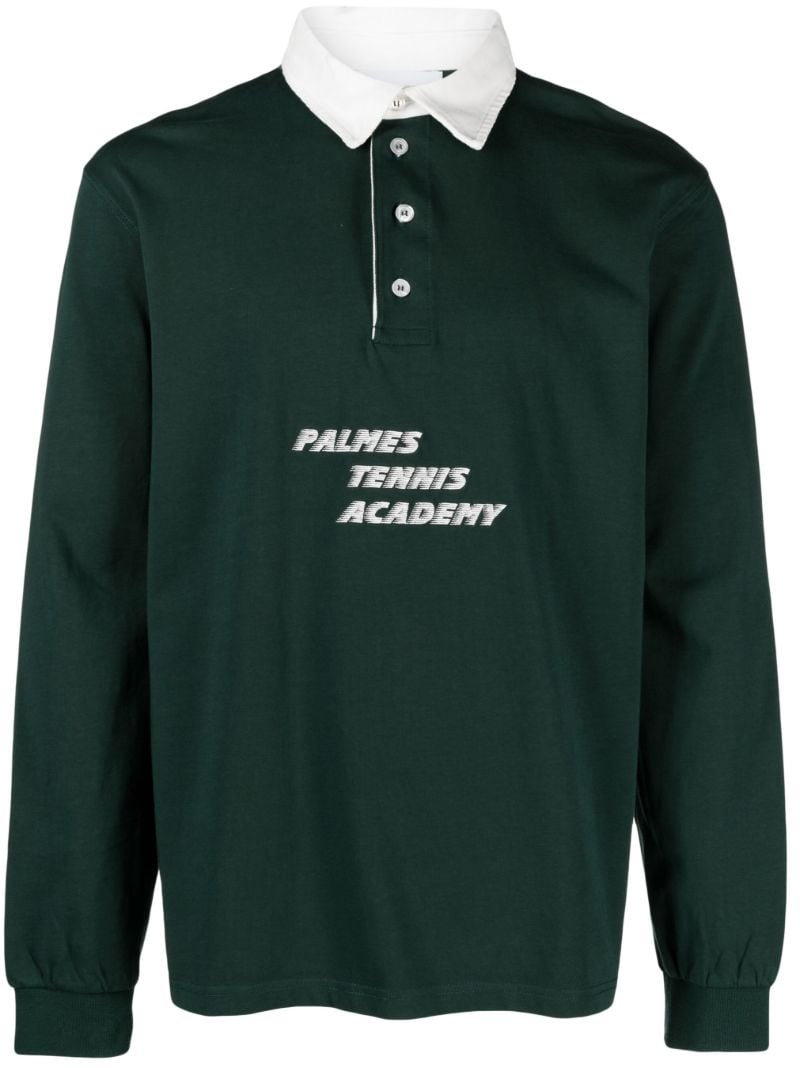 Green Organic Cotton Academy Rugby Shirt