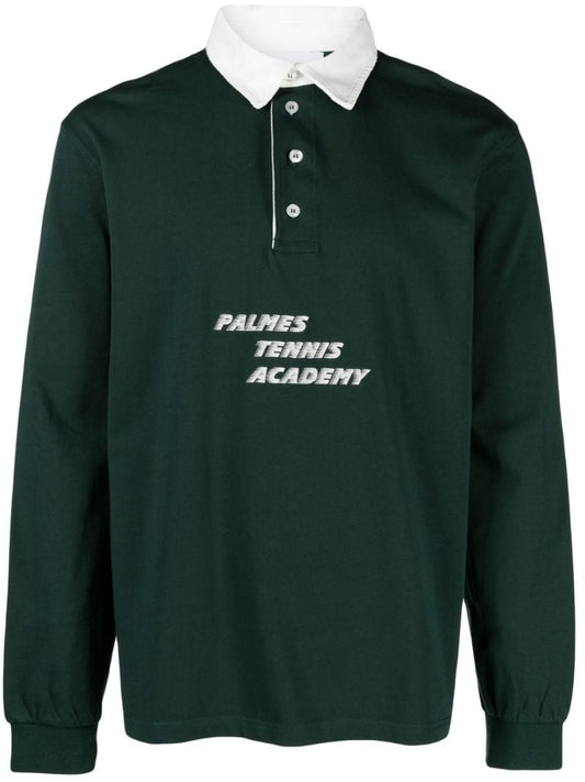 Green Organic Cotton Academy Rugby Shirt