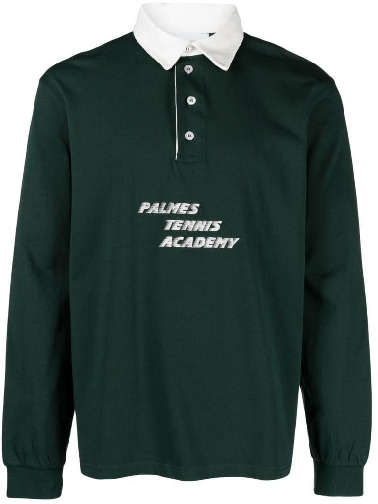 Green Organic Cotton Academy Rugby Shirt
