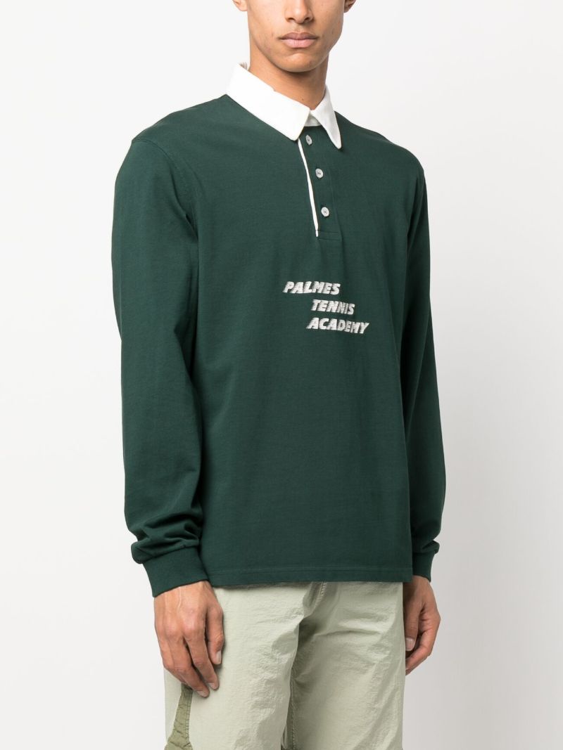 Green Organic Cotton Academy Rugby Shirt
