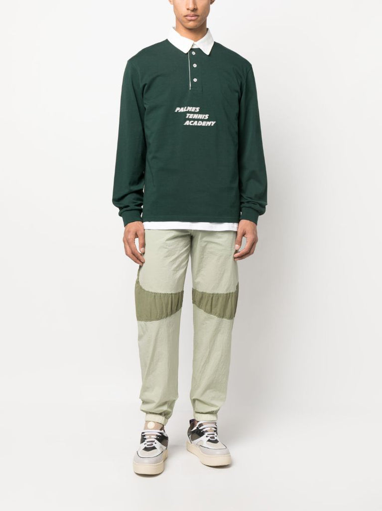 Green Organic Cotton Academy Rugby Shirt